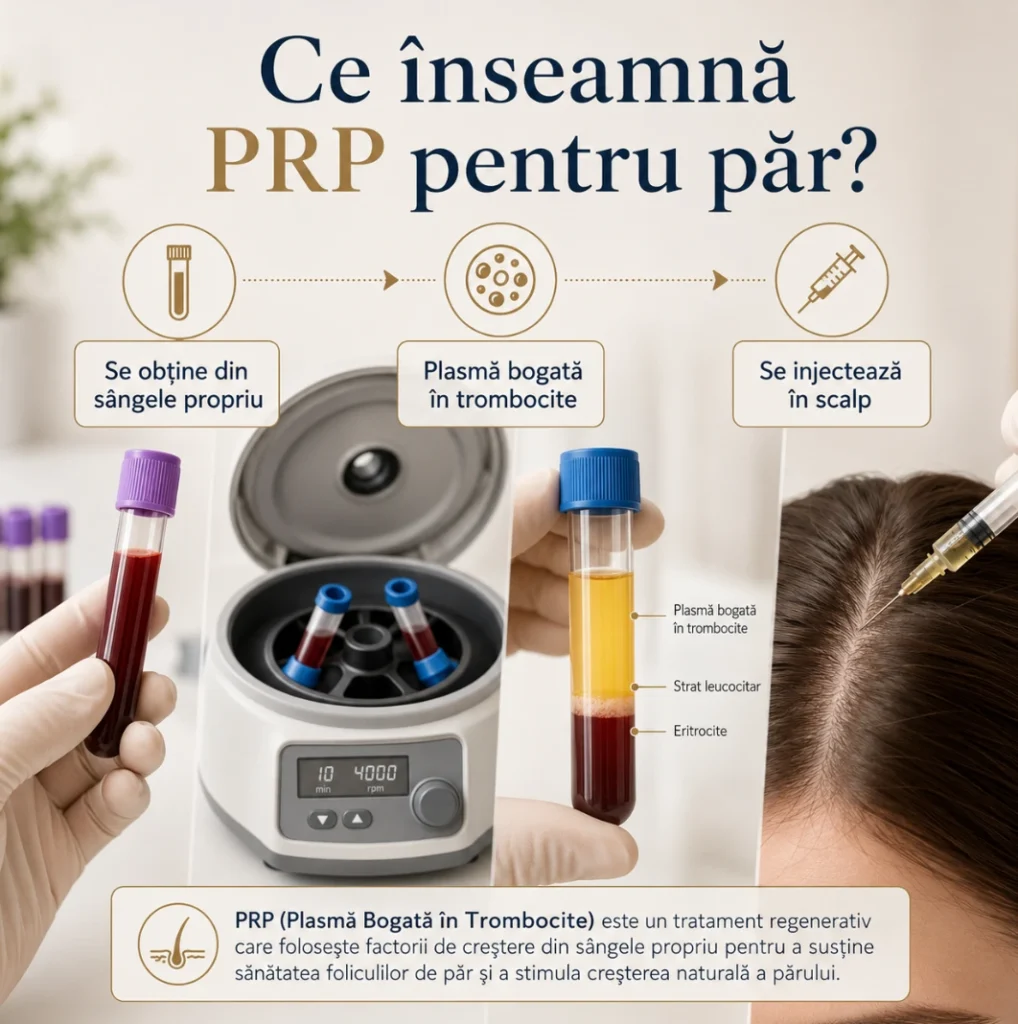 PRP scalp &icirc;n București &ndash; Terapia Vampir pentru căderea părului