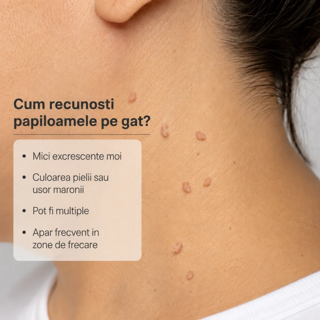 Papiloame pe g&acirc;t? Află cauzele și cele mai sigure soluții de tratament