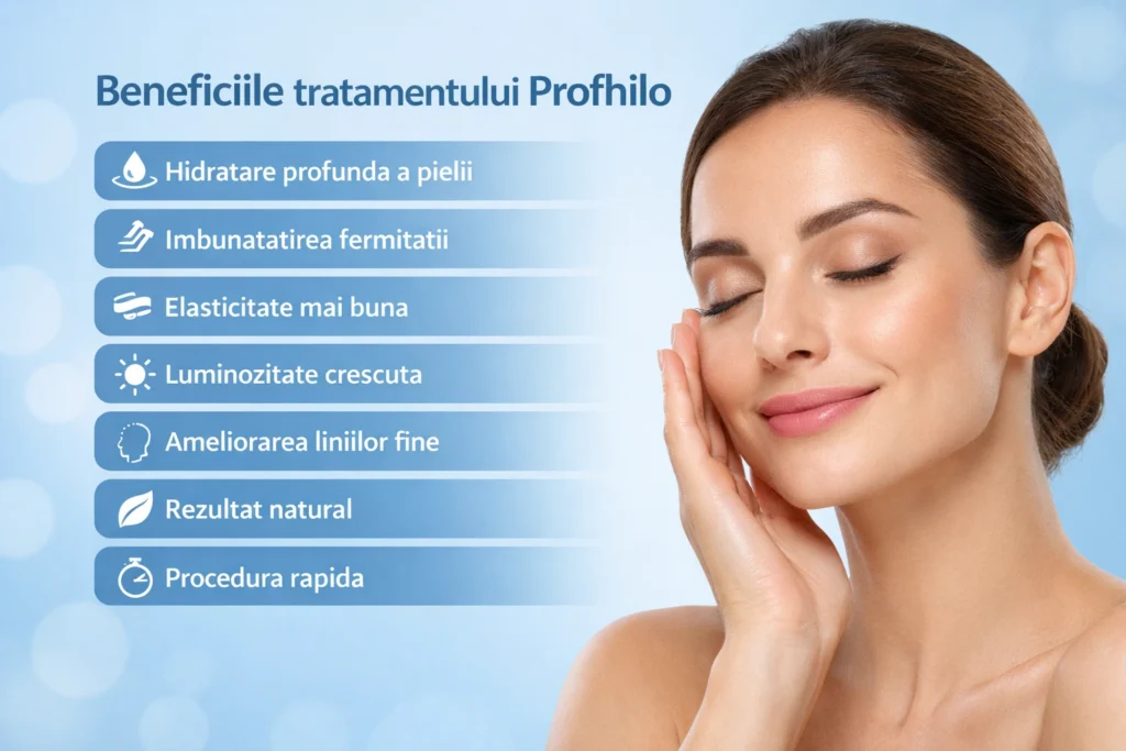 Tratament cu Profhilo pentru rejuvenare facială