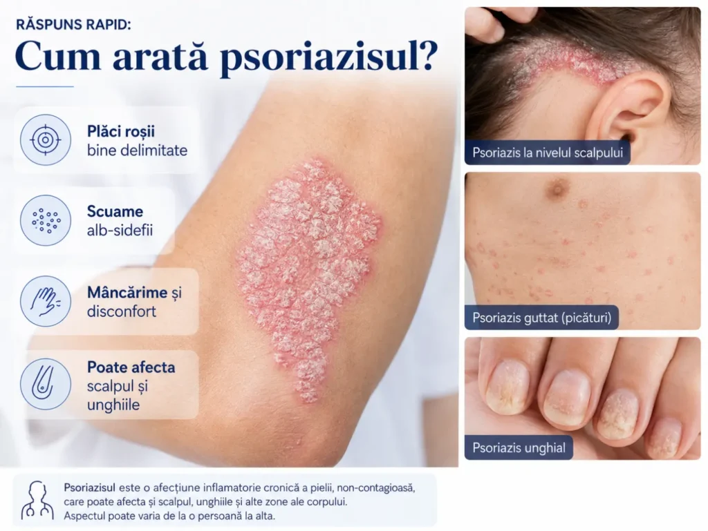 Psoriazis: simptome, tipuri și opțiuni de tratament