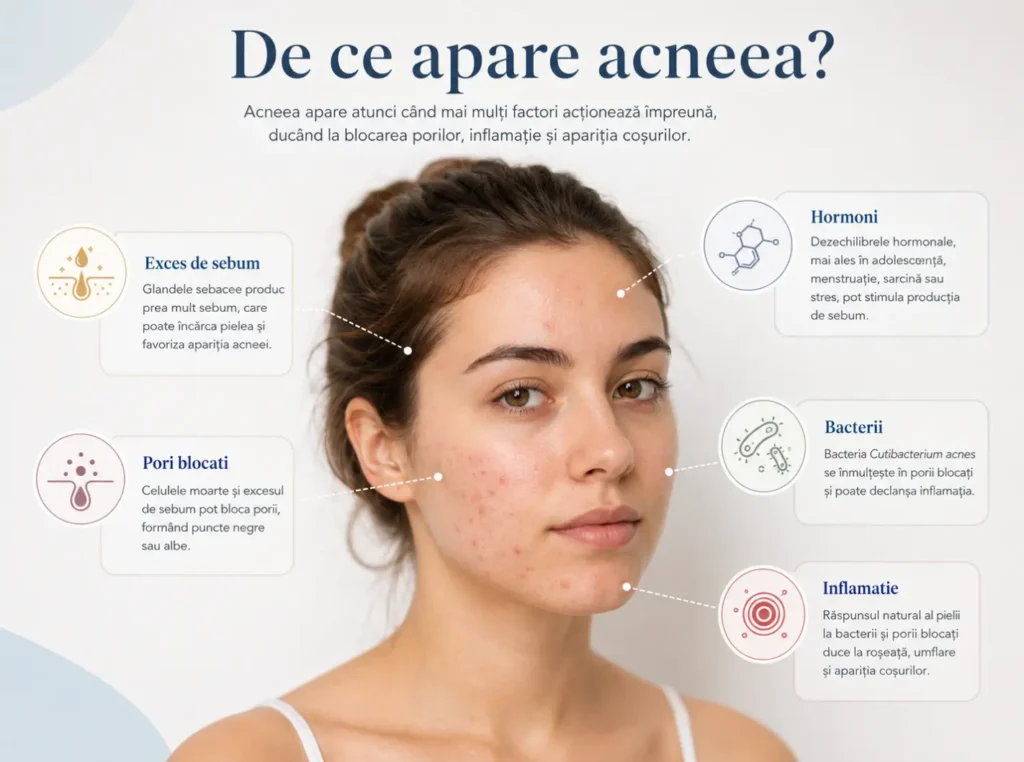 Acneea: cauze, simptome și tratament