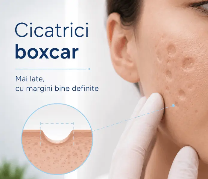 Cicatrici post-acnee: tipuri și opțiuni de tratament Cicatrici post-acnee: tipuri și opțiuni de tratament