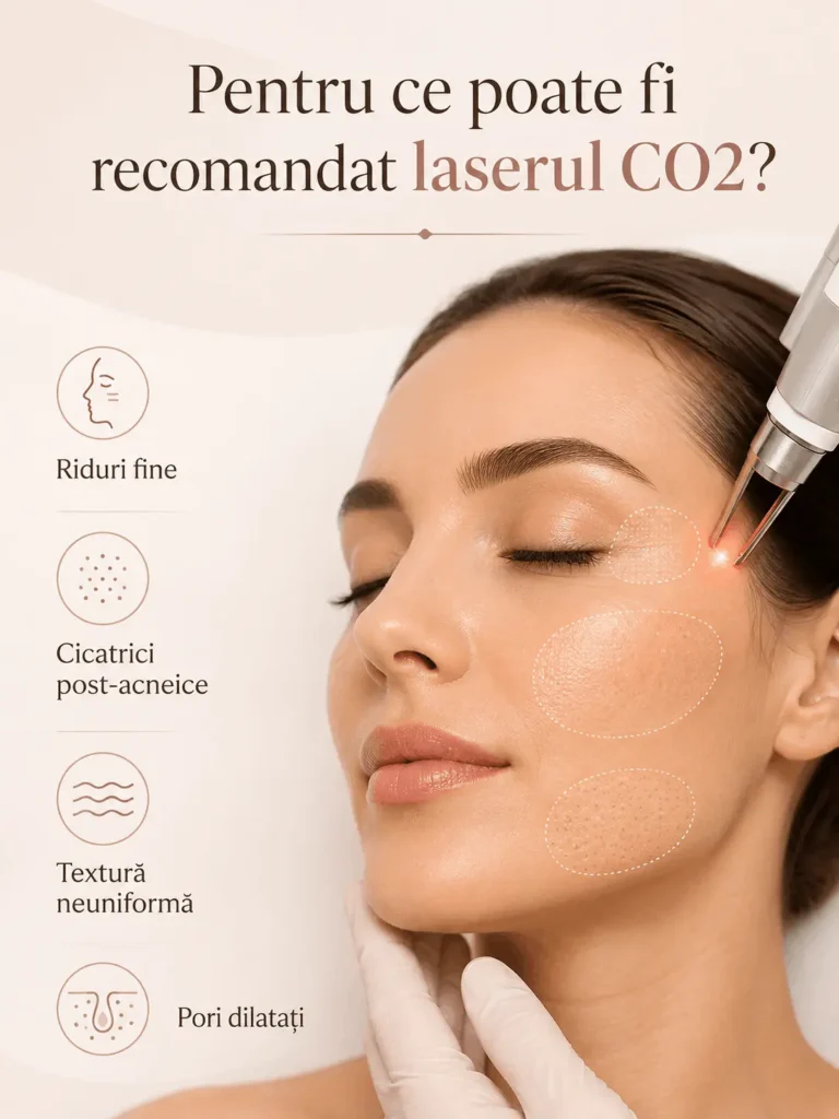Laser CO2 fracționat &icirc;n București &ndash; Tratament pentru riduri, cicatrici și rejuvenare
